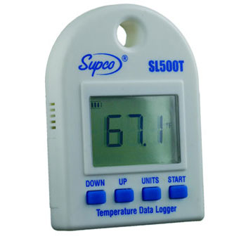 SL500T data logger with display - temperature