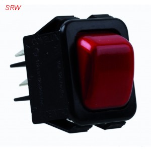 Rocker switch Red