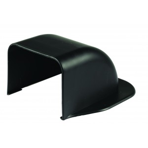 Clima Plus Black Wall Bend 90 x 65