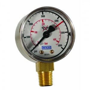 Contents Gauge to suit GA750(new style) 1/4 BSP 0-400 bar