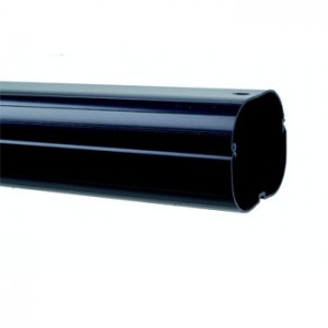 Inaba Denko Black 100mm Straight Trunking 2M