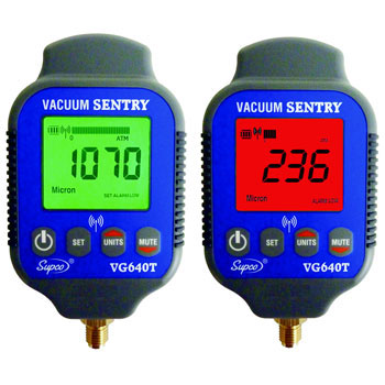 Supco VG 640D Dual port Digital Vacuum gauge