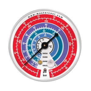 Mastercool 80mm High Side Gauge R455A/R448A/R