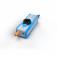 Micro Blue Condensate Pump with White Ducting kit - view 3