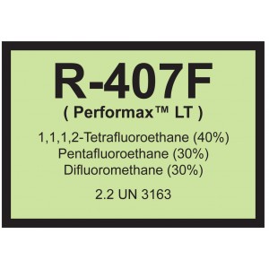 Refrigerant ID Labels (pack 10) 75 x 100mm - 