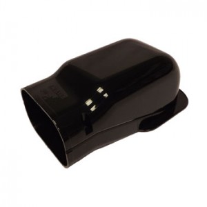 Inaba Denko Black 100mm Wall Inlet