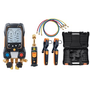 testo 557s Smart Vacuum Set Wireless Vacuum, Probes & Hoses