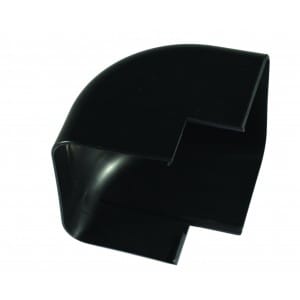 Clima Plus Black External Elbow 90 x 65 - Image 2