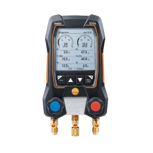 testo 550s Smart Manifold Set - Wireless Temp Probes & Case - Image 2