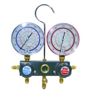2 Way Manifold Set 80mm Gauges ( R22, 134, 40