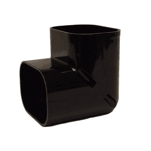 Slimduct - 100mm Elbow Bend -Black