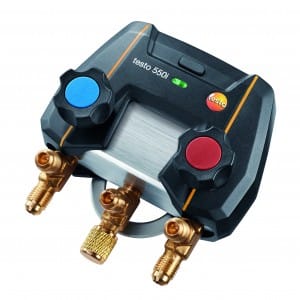 testo 550i Smart Manifold Set - Wireless Temp Probes & Case - Image 3