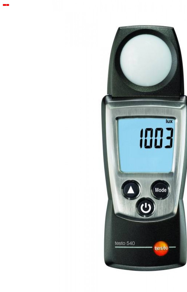 testo 540 Lux Meter