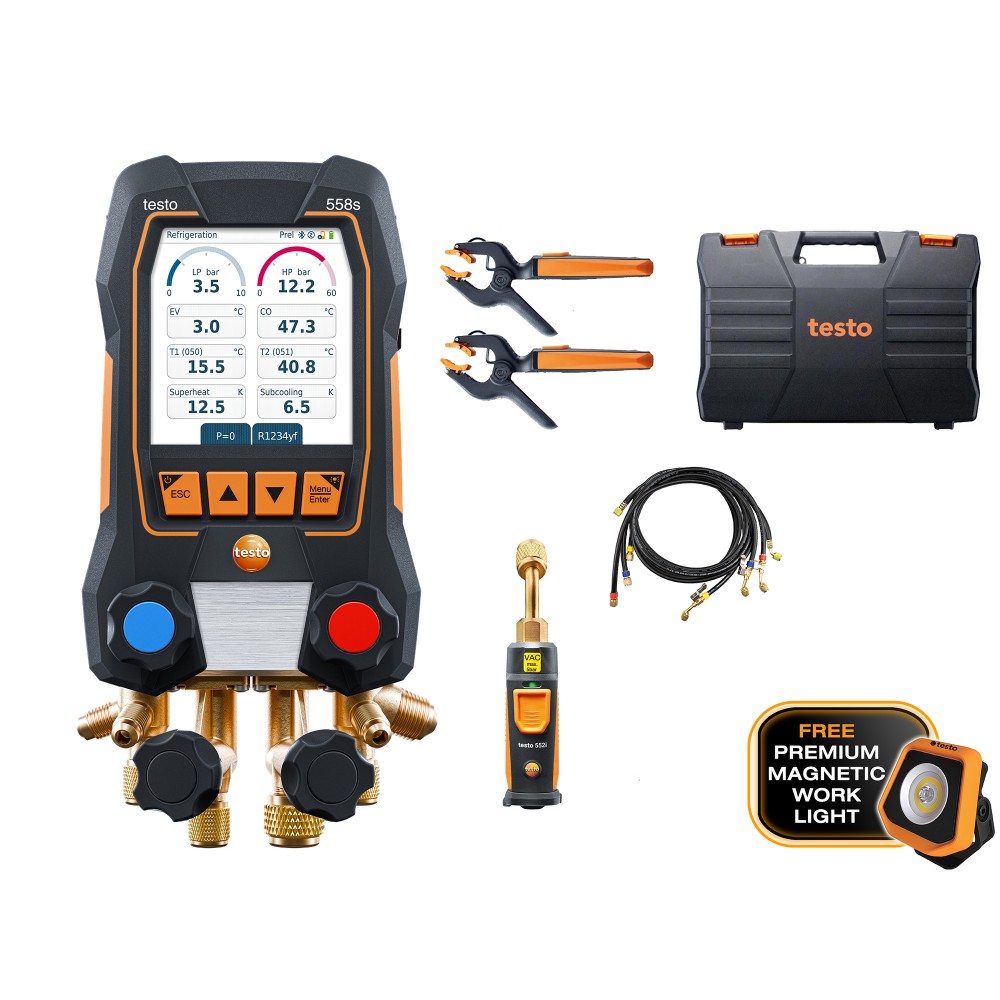 Testo 558s Smart Vacuum Kit + Hoses - Image 2