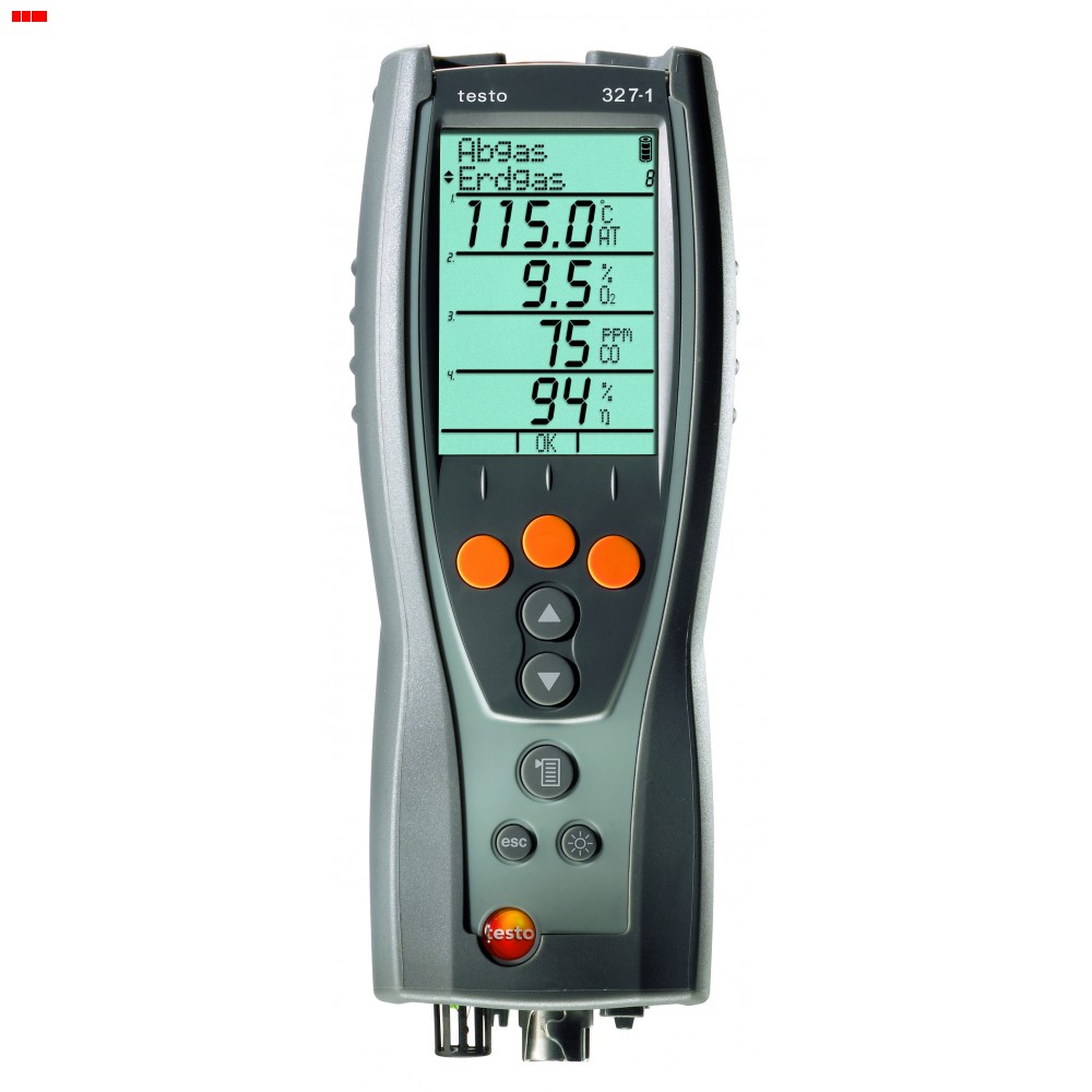 testo 327-1 - Flue Gas Analyser (Standard Set)