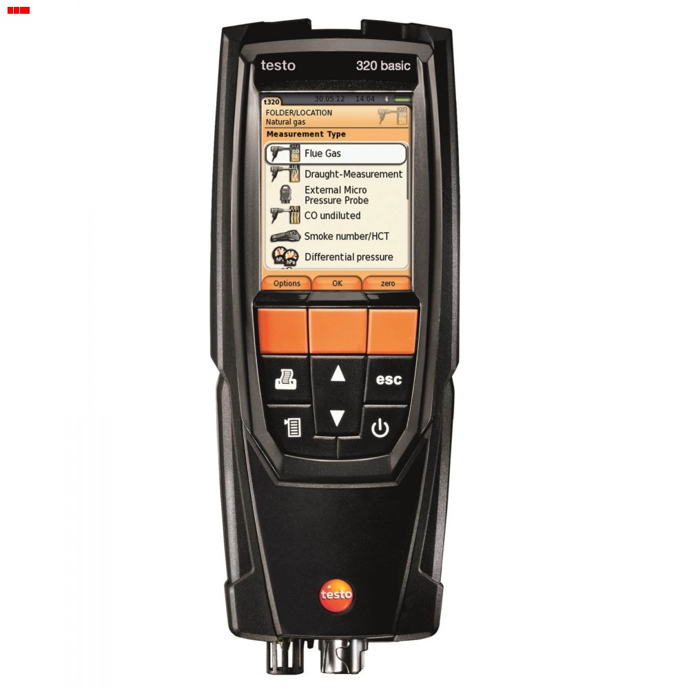 testo 320B - Flue Gas Analyser (Advanced Set)