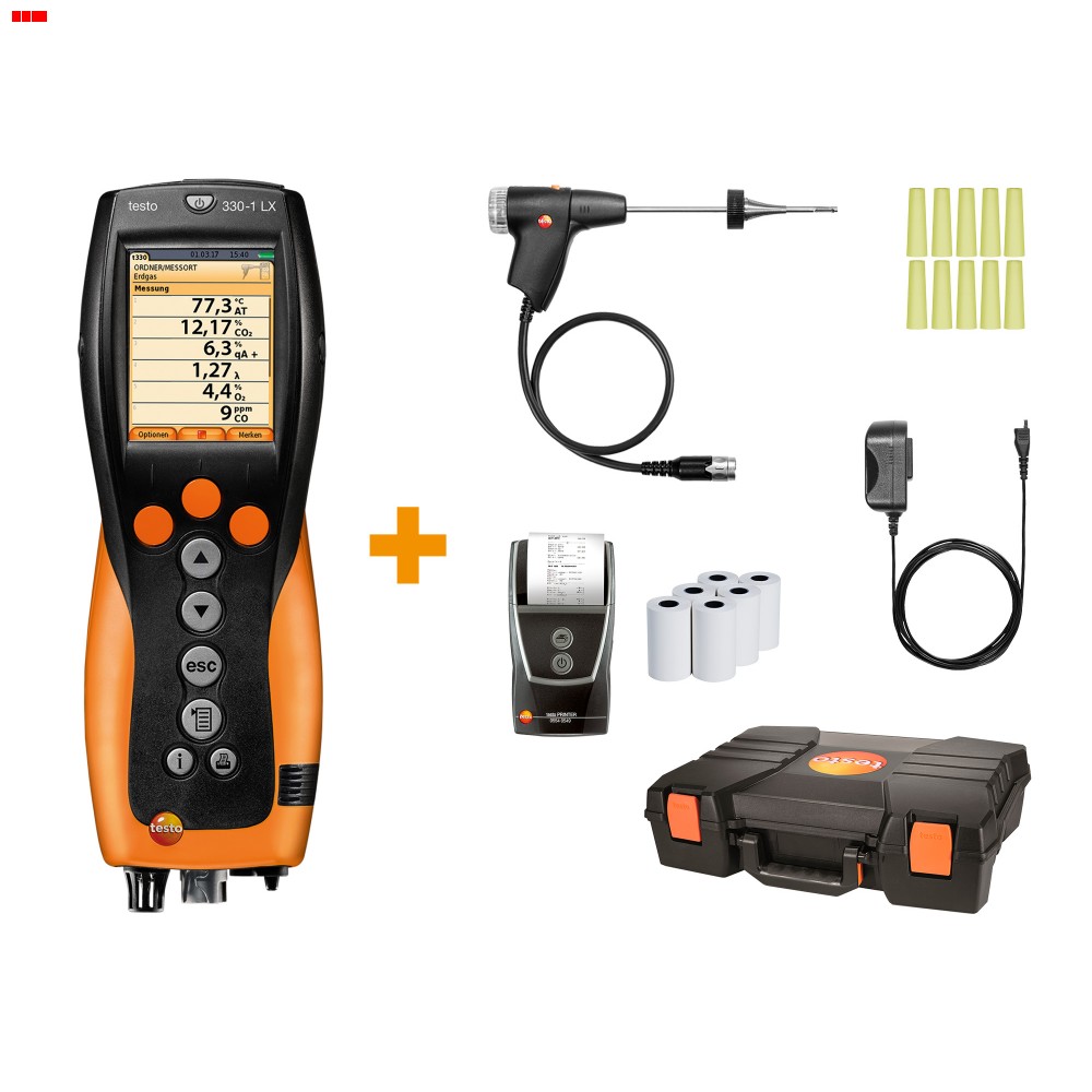 330-1 LX Anniversary Flue Gas Analyser (Print
