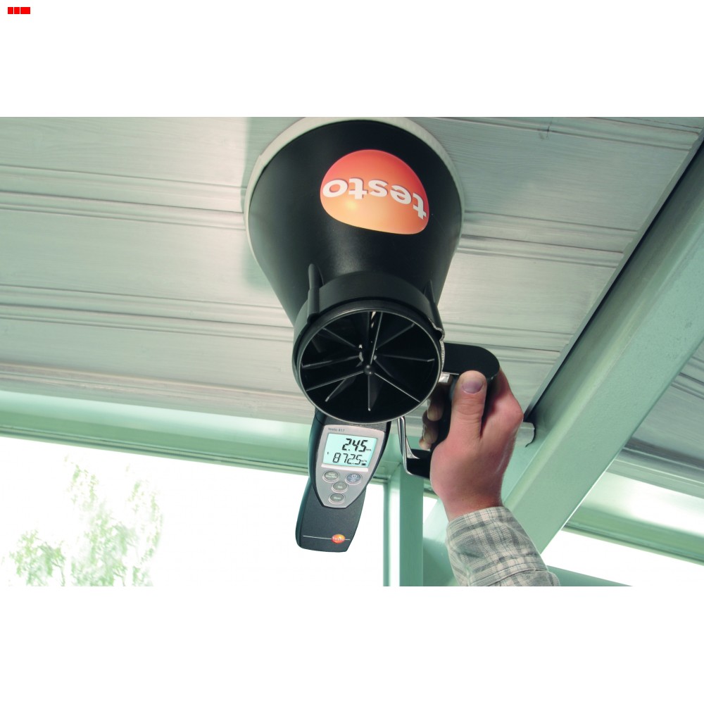 testo 417 - Vane Anemometer (plus Funnel set) - Image 2