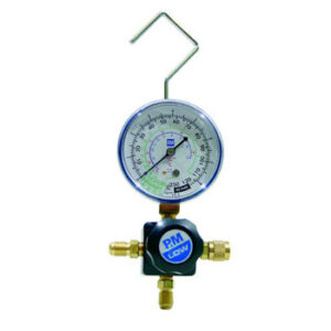 One Way Manifold (Piston) Compound Gauge