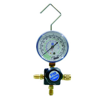 One Way Manifold (Piston) Compound Gauge