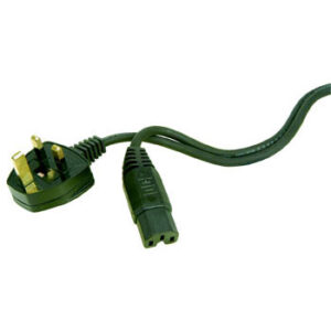 Hot plug  lead 10A UK 3 pin plug to IEC C13 f