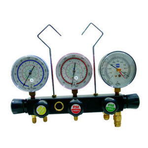 5 Way Manifold 80mm Gauges ( R22 134 404 & 40