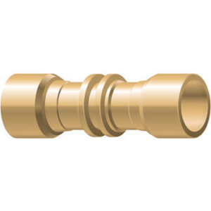 Lockring Straight Coupler 1/4