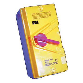 ISO354E 4Pole 35A Isolator IP56