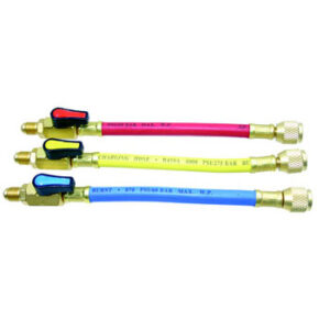 Shut of valve hose set 150mm 1/4 male to 5/16