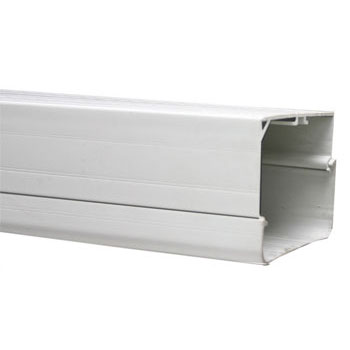 Straight Duct Trunking - Ivory
