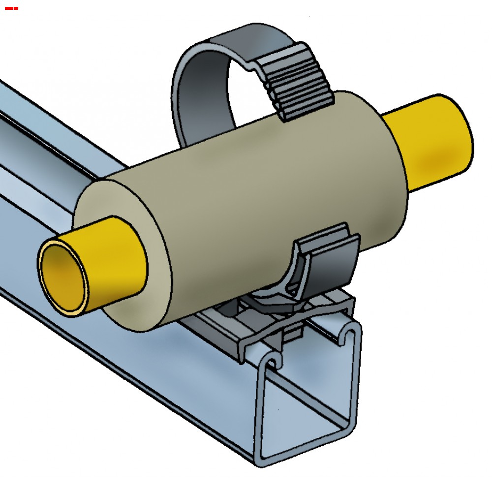 Pack of 10 TNC Channel Clips CC41-40 25MM - Image 2