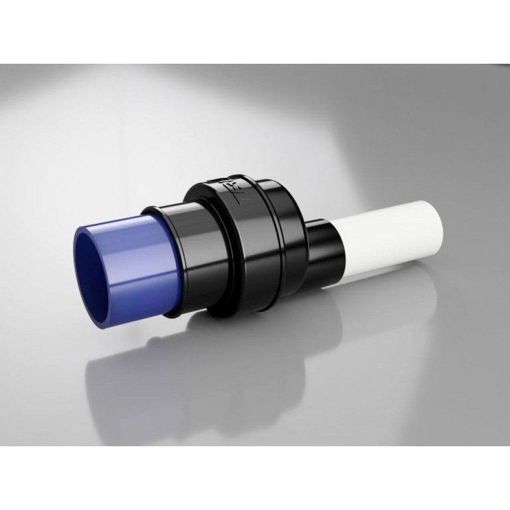 Medium Consolve 1 1/4 3/4 Rubber to Solvent Weld A/C Adapter - Image 3