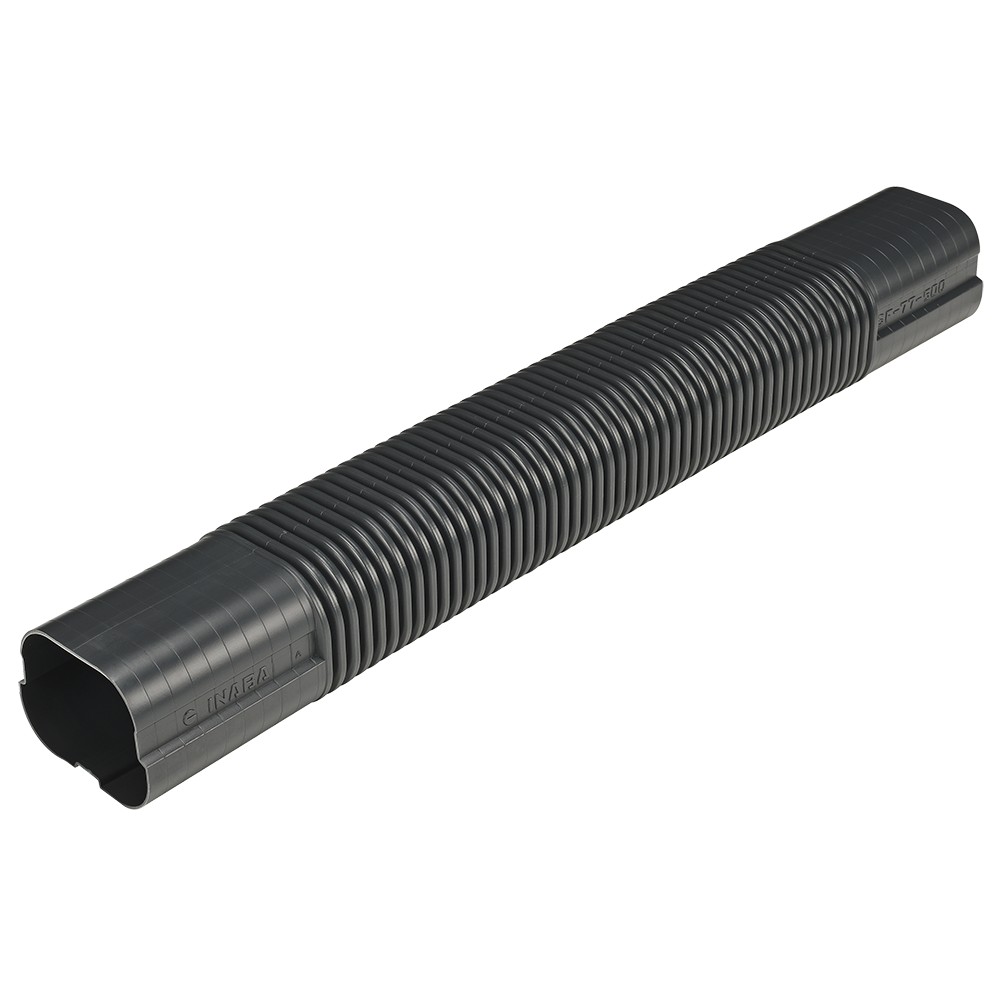 Inaba Denko Slimduct - 100mm - 800mm Flexible Joint - Anthra