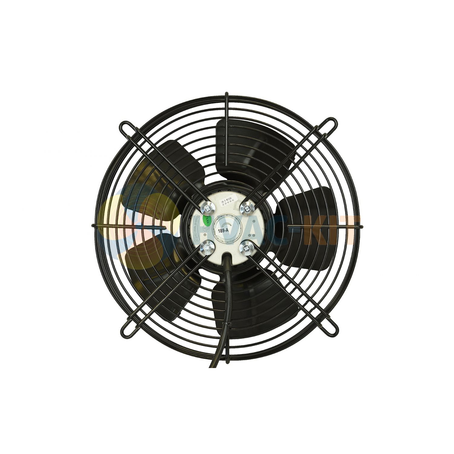 250mm  Guard Mounted Axial Fan Blower 1 ph - 2 Pole (2650rpm) 90w - Image 3