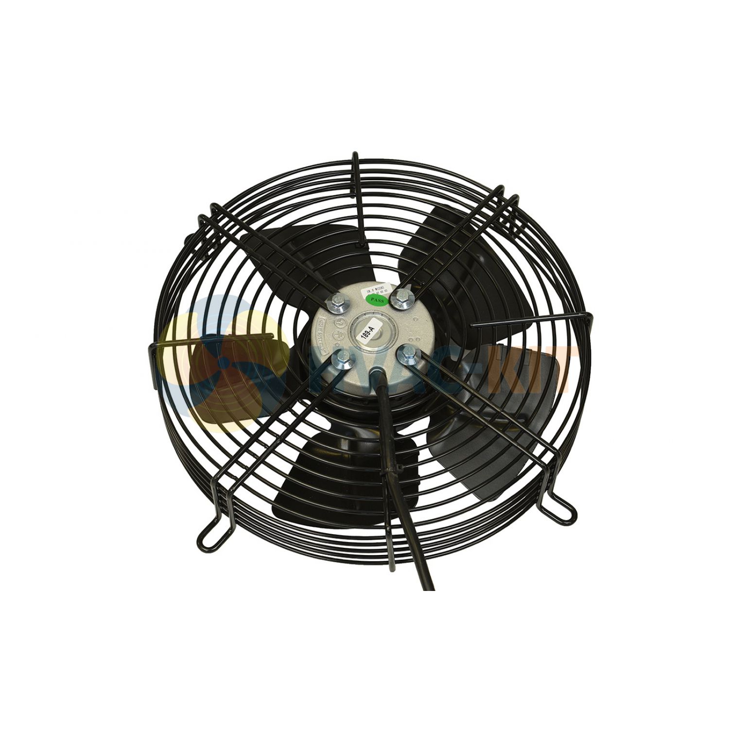 250mm  Guard Mounted Axial Fan Sucker 1 ph - 2 Pole (2650rpm) 90w - Image 3