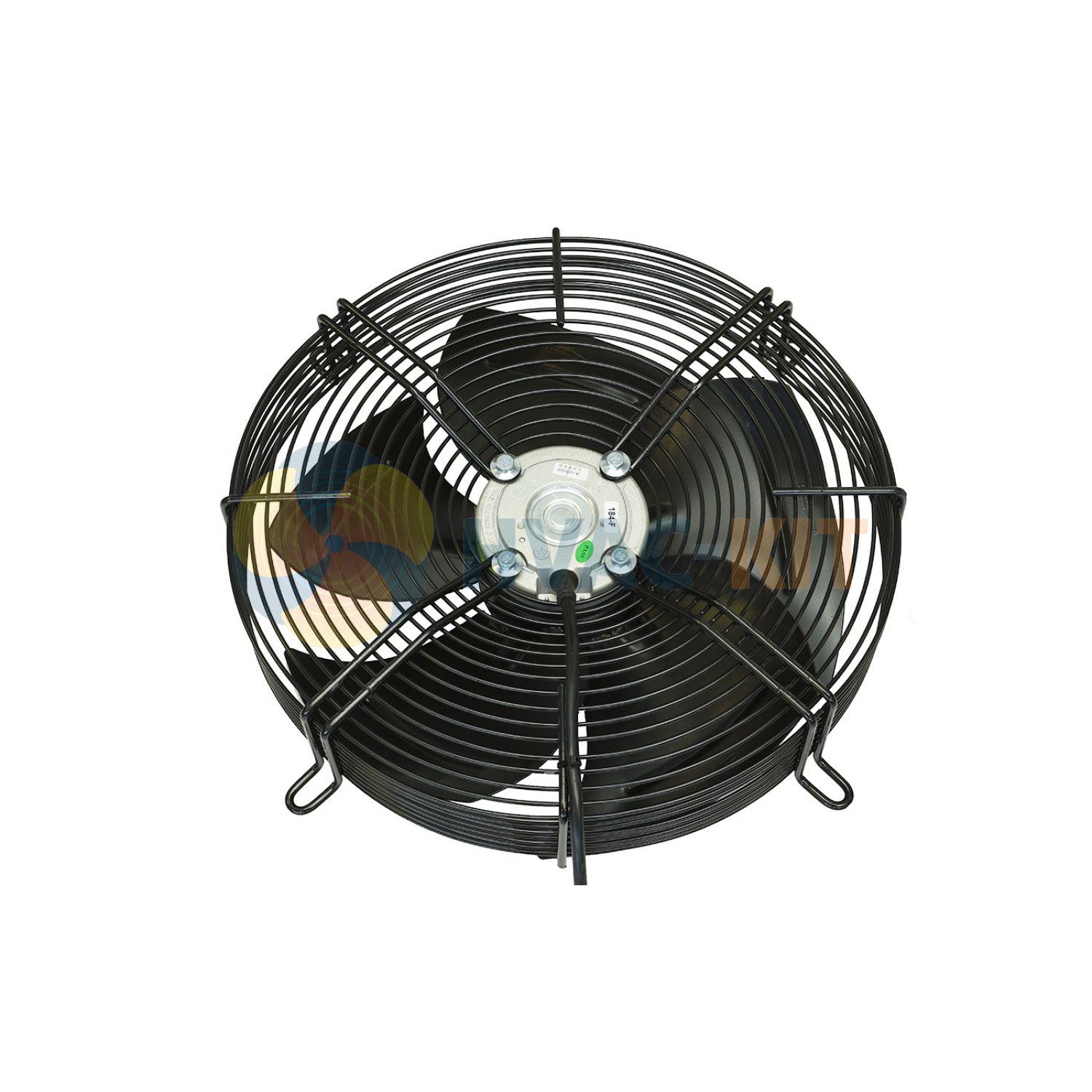350mm  Guard Mounted Axial Fan Sucker 1 ph - 4 Pole (1300-1400rpm) 126w - Image 2