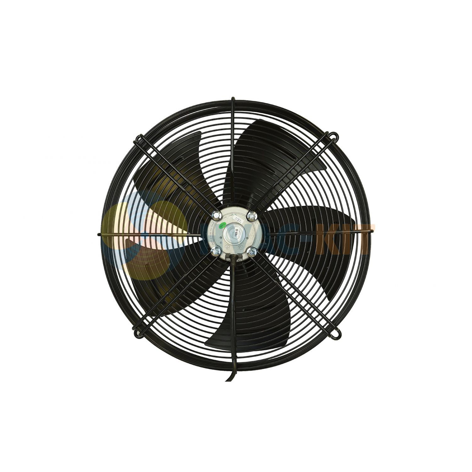 450mm Guard Mounted Axial Fan Sucker 3 ph - 4 Pole (1300-1400rpm) 250w - Image 4