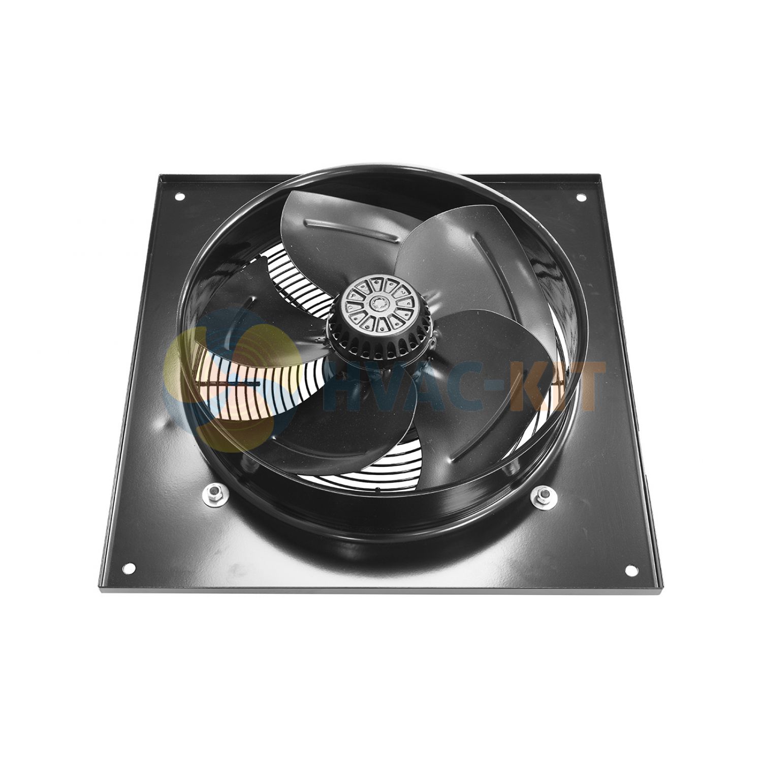 400mm  Plate Mounted Axial Fan Sucker 3 ph