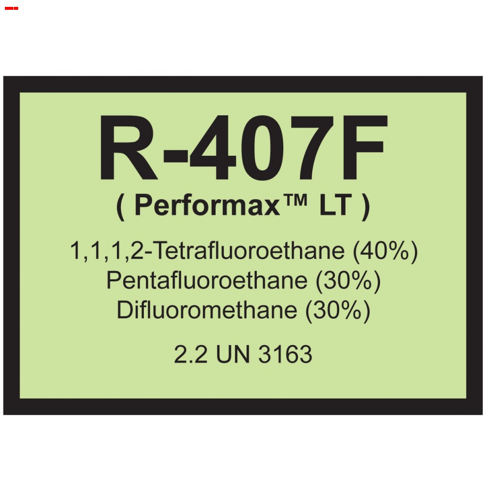 Refrigerant ID Labels (pack 10) 75 x 100mm -