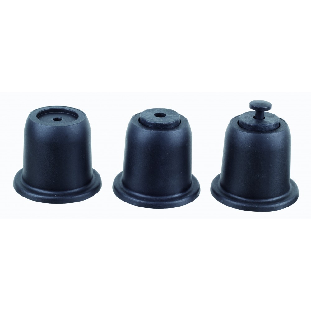 Fixed base blocks round 100mm dia Set of 4