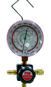 R22/R134a/R407c/R4O one way manifold pressure