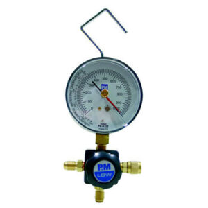 One Way Manifold Fitted With VG80 Gauge