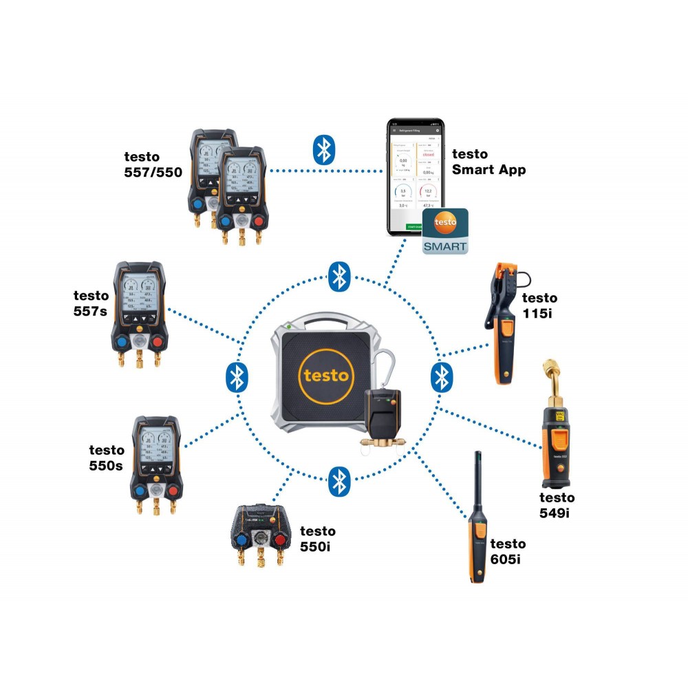 Testo 560i Digital refrigerant scale with Bluetooth - Image 5