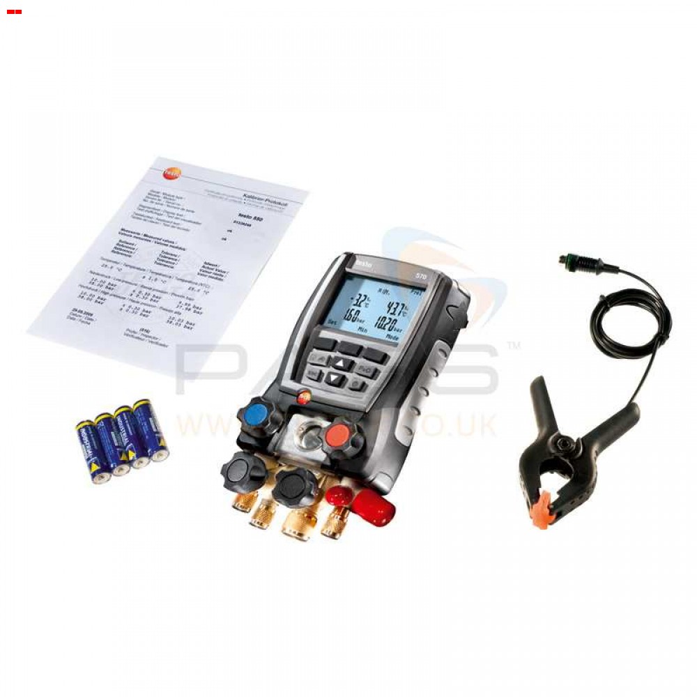 Testo 570-1  4 Way Digital Manifold - Image 2