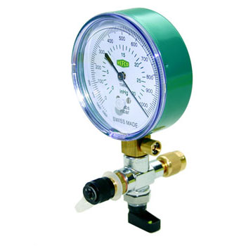 Vac Gauge & Ball Valve For Vac Pumps