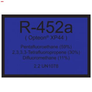 Refrigerant ID Labels (pack 10) 75 x 100mm -