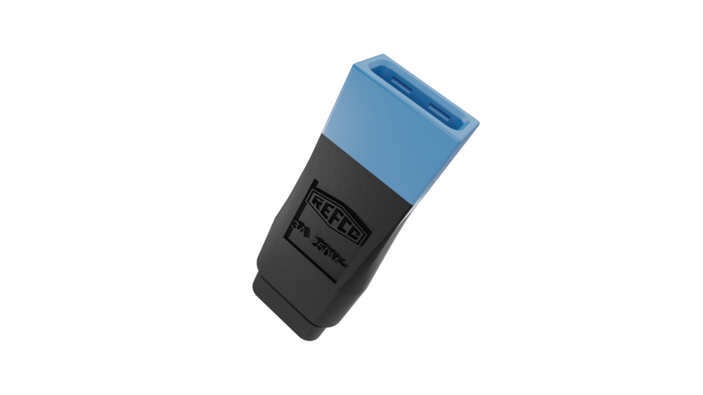 Refco Adapter for Vamp Condensate Pump (Blue)