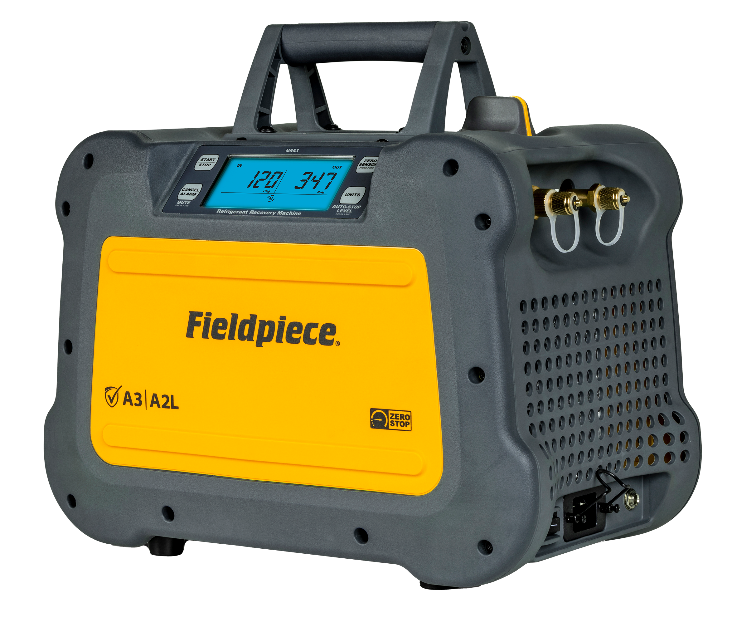 Fieldpiece A3 MR53UK Recovery Machine 110v - ATEX Rated - Image 4
