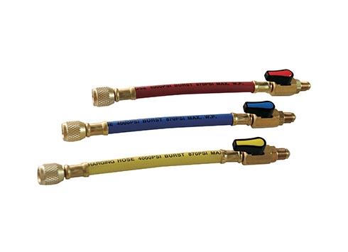 Shut of valve hose set 150mm 1/4 flare - Image 2