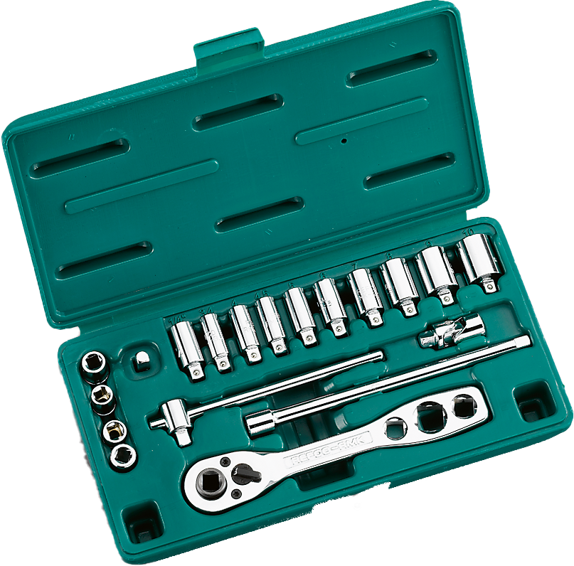 20 Piece Socket Set Metric Sizes - Image 2